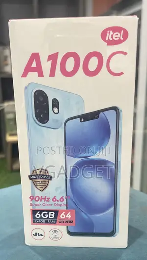 New Itel A100C 64 GB Blue