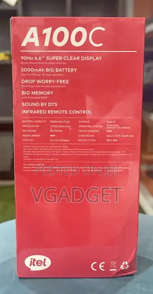 New Itel A100C 64 GB Blue