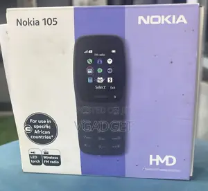 New Nokia 105 Black