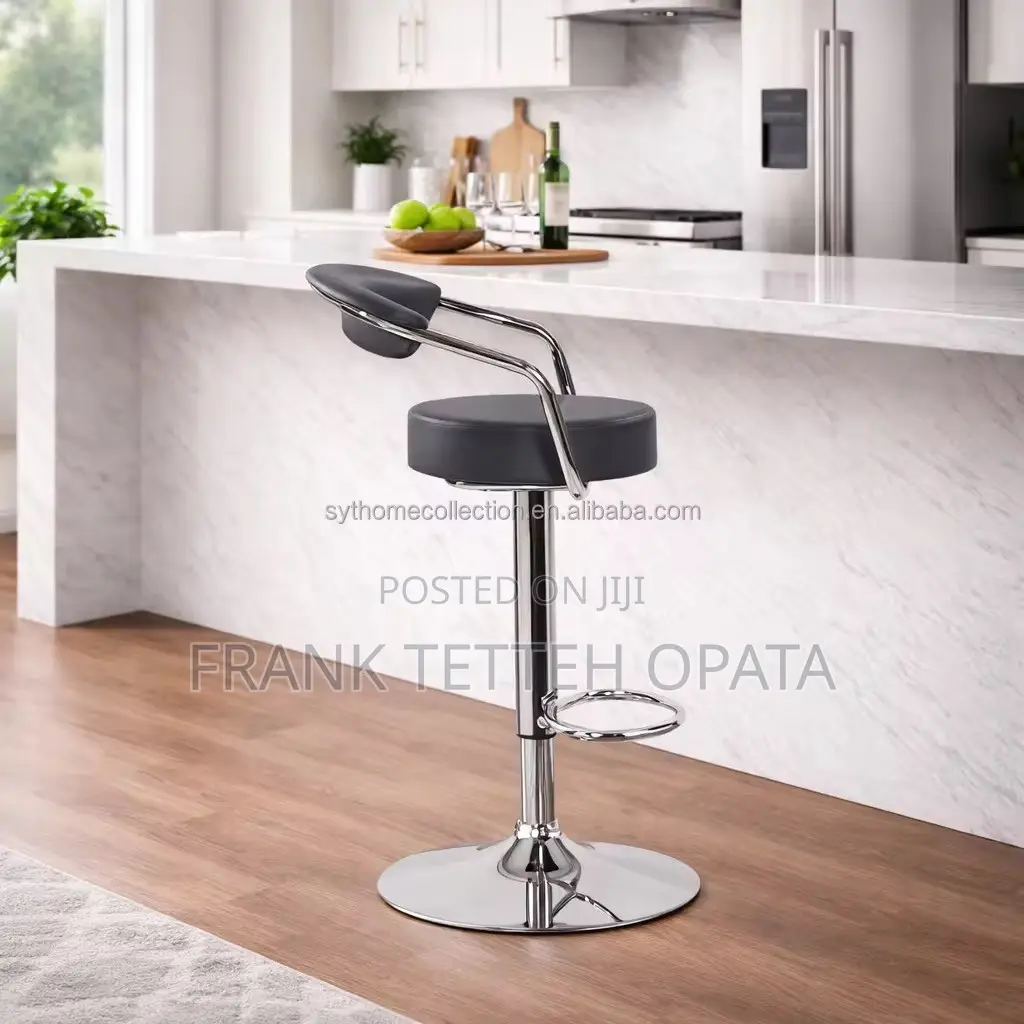 Stainless Steel Bar Chairs With Foam Set and Back Foam