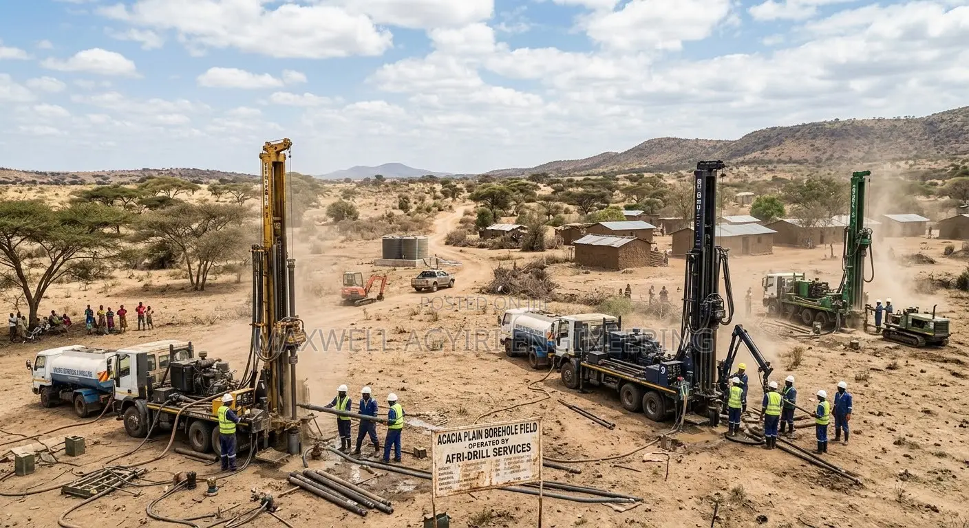 Community Borehole Drilling Masters in Anomabu