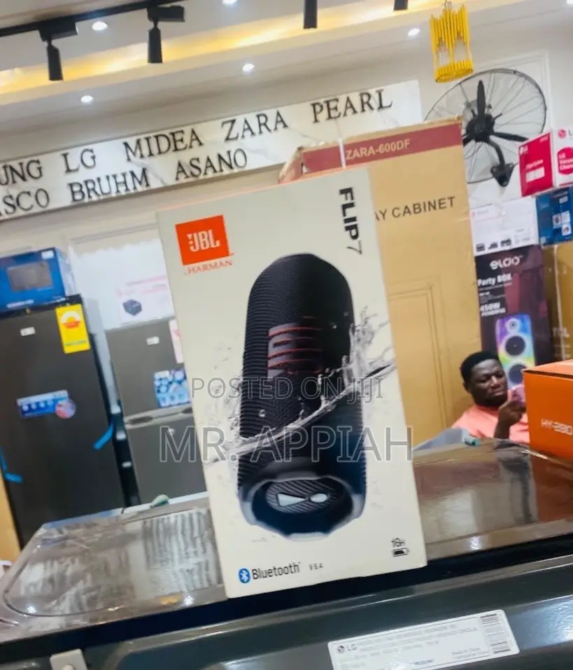 Shop Premium JBL Flip 7 Bluetooth Speaker(Waterproof)black
