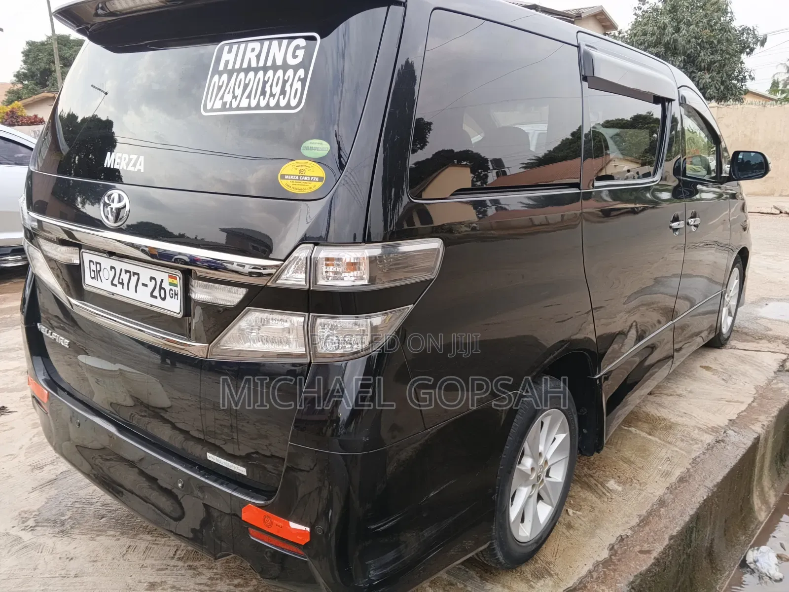 Toyota Vellfire 2015 Black