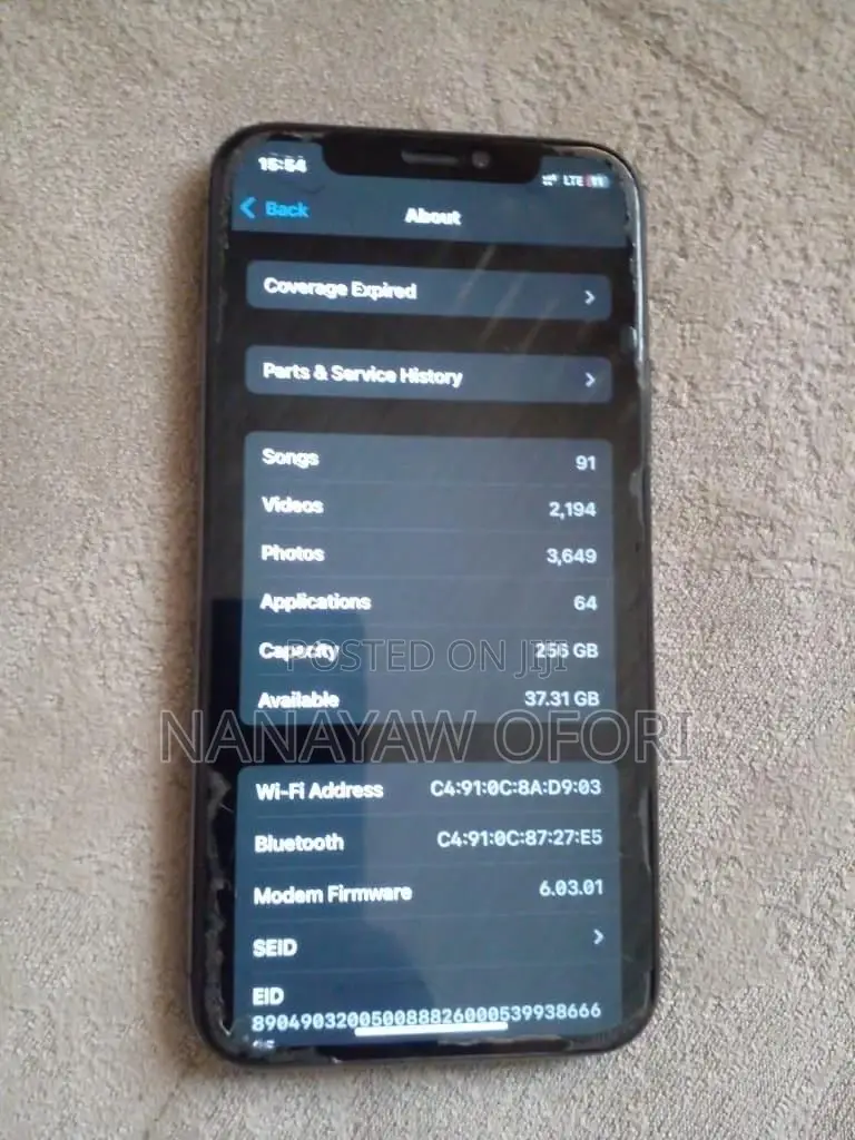 Apple iPhone 11 Pro 256 GB Silver