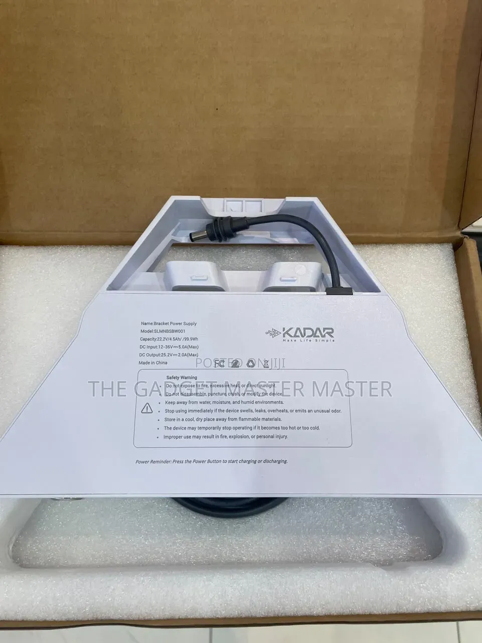 Bracket Power Supply Powerbank 100wh for Starlink Mini