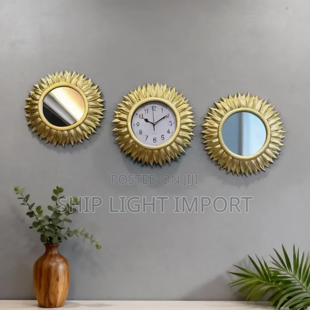 Wall Clock and Mirrow