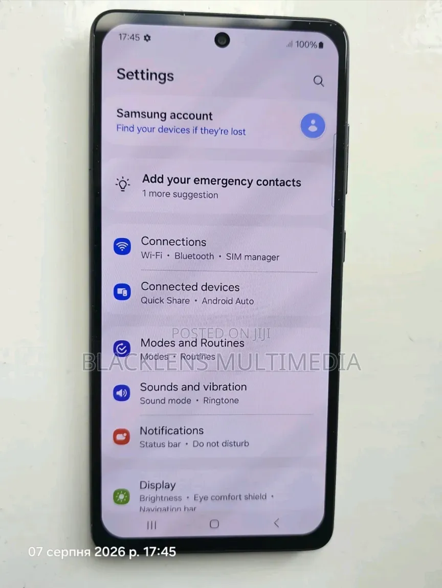 Samsung Galaxy A52s 5G 128 GB Black