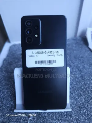 Samsung Galaxy A52s 5G 128 GB Black