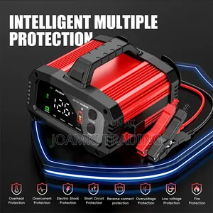 12v25a-24v15a Car Battery Charger, Smart Charger With Booster Mode