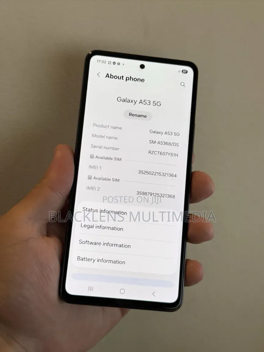 Samsung Galaxy A53 5G 128 GB White