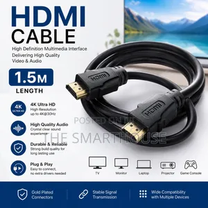 HDMI Cable 1.5M – High-Quality Video Audio
