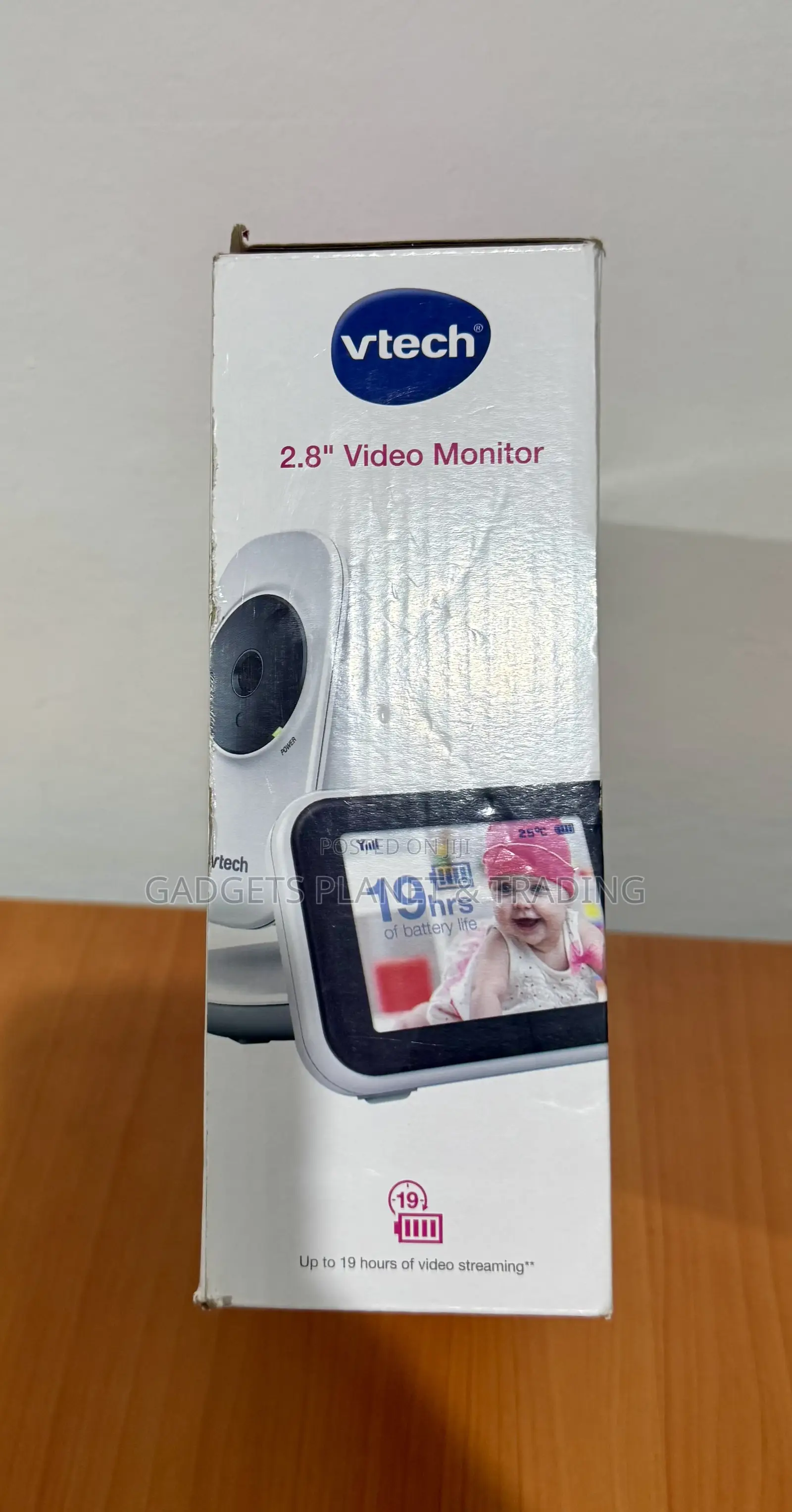 VTech Baby Monitor No WiFi With 1 Camera 19Hrs WorkTime 1000Ft Range