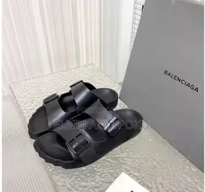 Balenciaga Sunday Sandal | Black