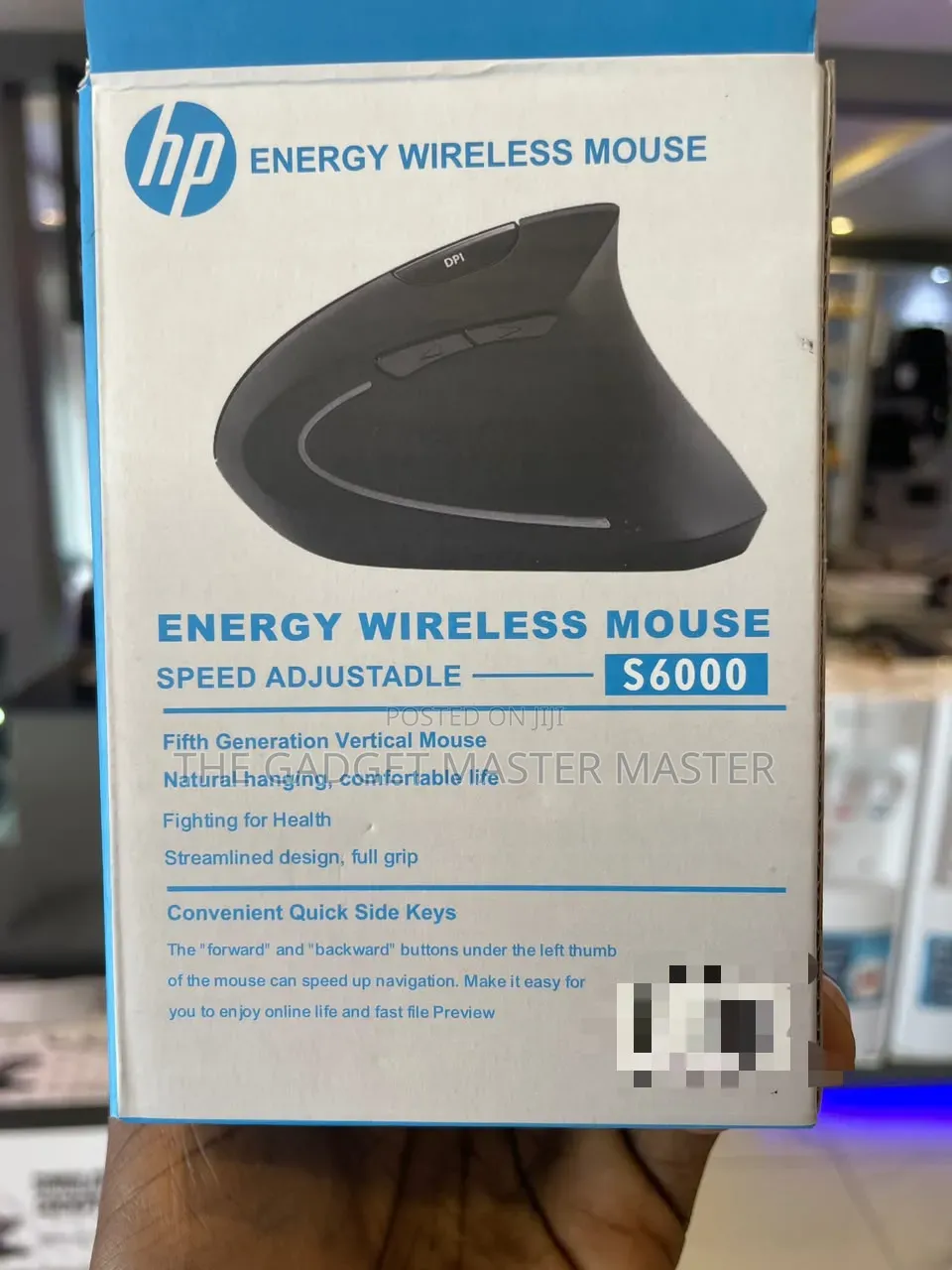 HP S6000 Energy Wireless Mouse