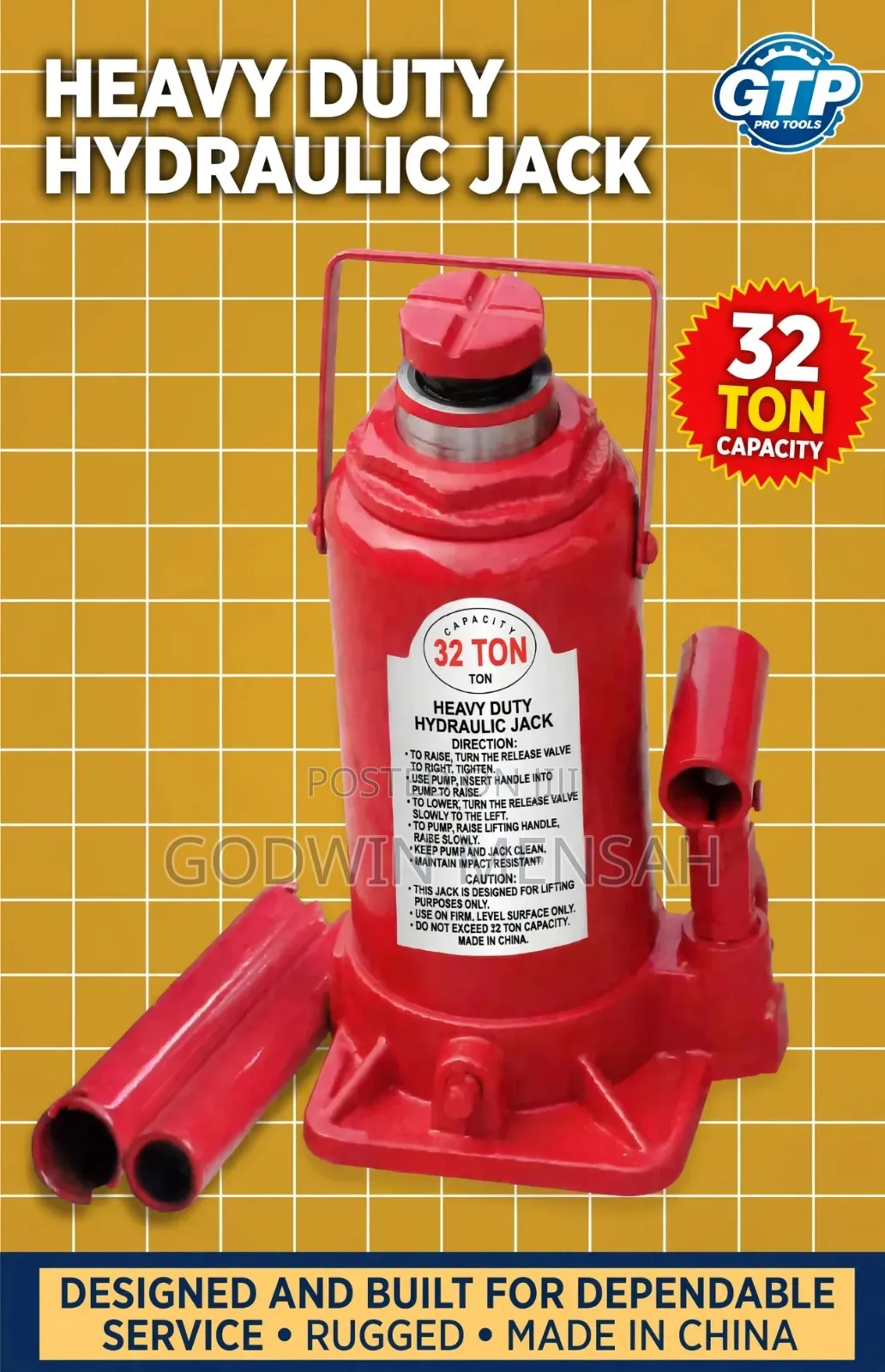 32 Ton Hydraulic Jack