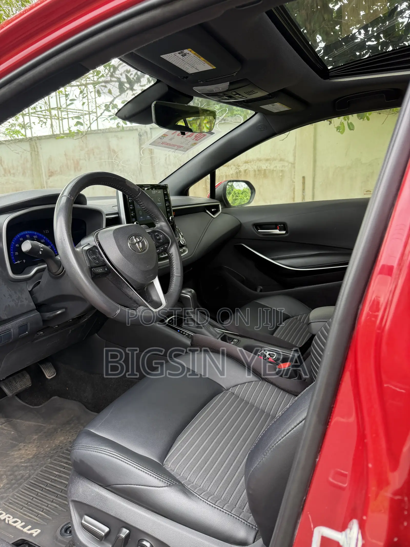 Toyota Corolla XSE 2022 Red
