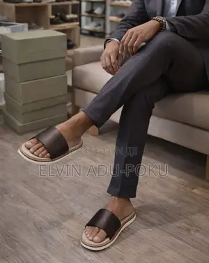 Brunello Cucinelli Brown Leather Sandals