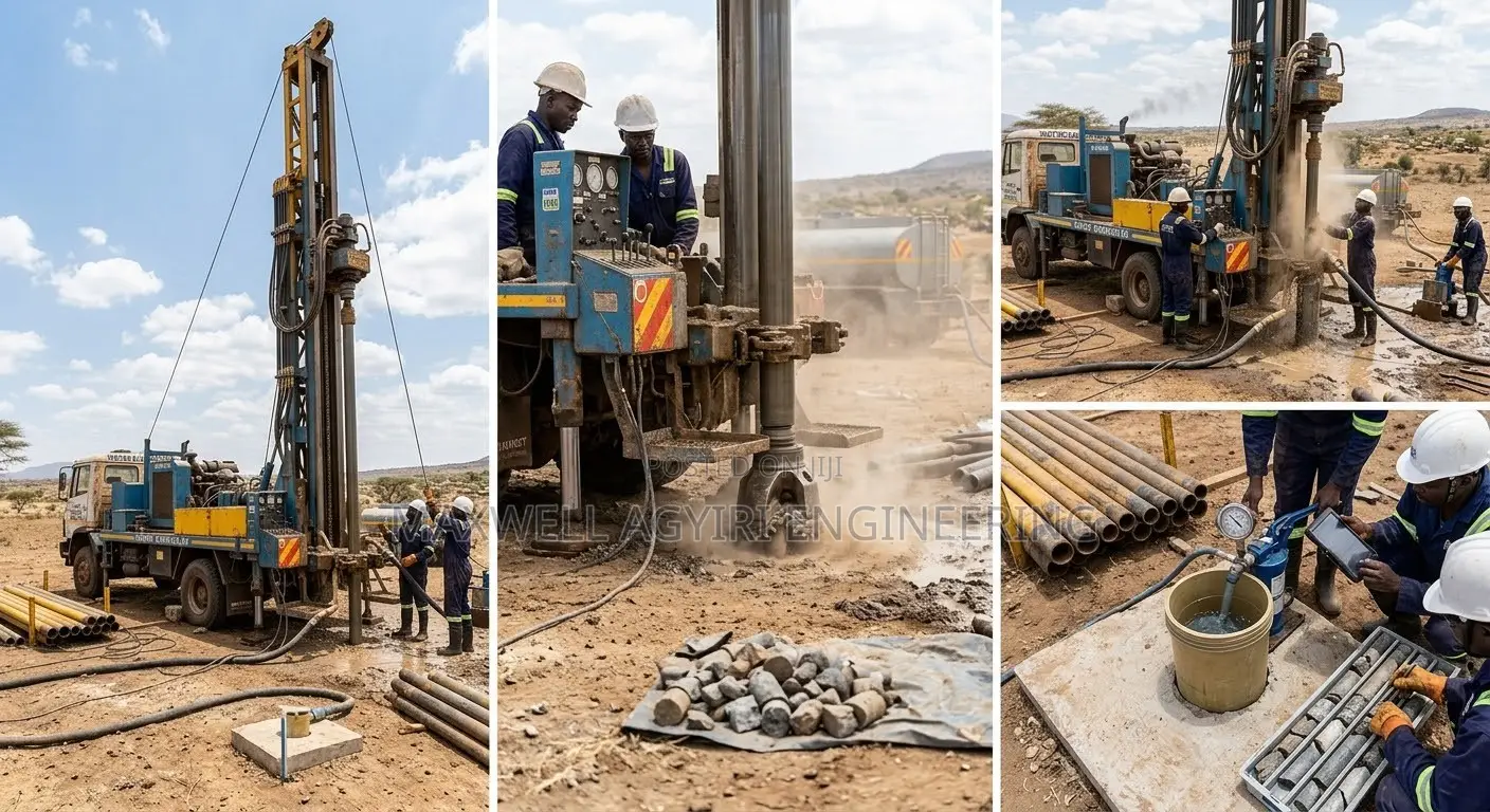 Community Borehole Drilling Masters in Elmina