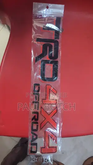 Toyota TRD 4x4 Off-Road Bedside Vinyl Decal Stickers(Pair)