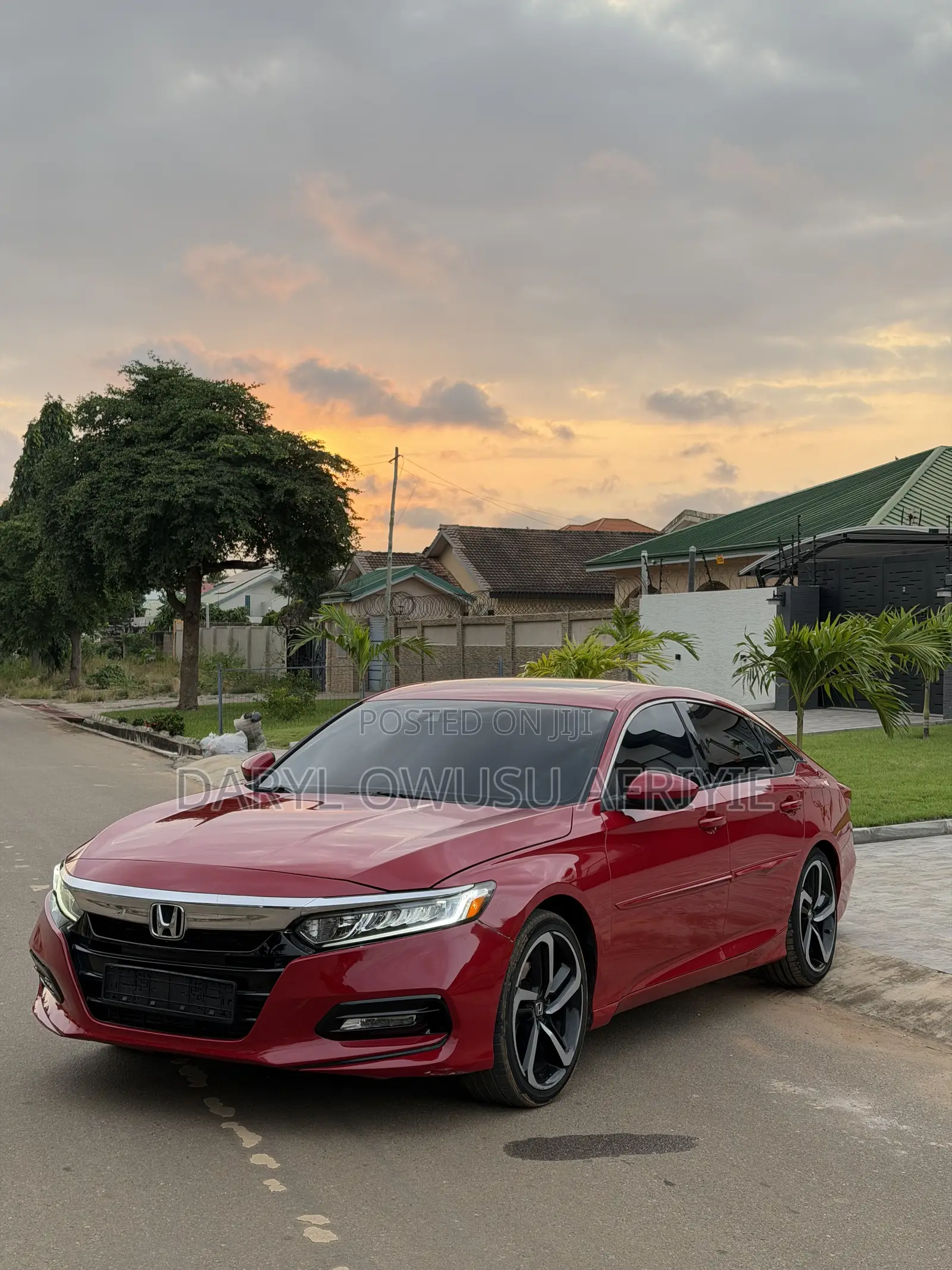 Honda Accord Sport (2.0L 4cyl Turbo 10A) 2019 Red