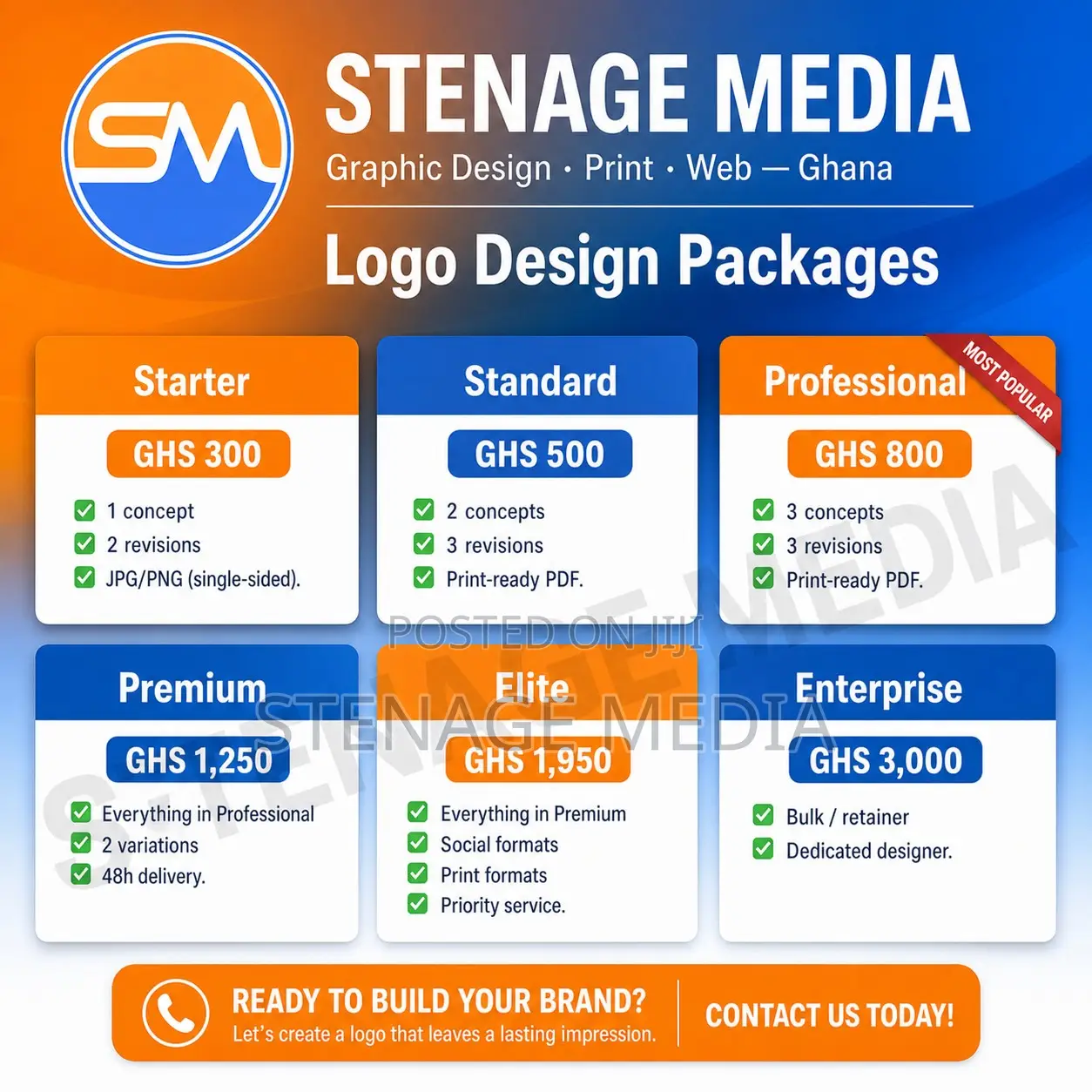 Logo Design – Custom Business Company Logo Maker, Ghana
