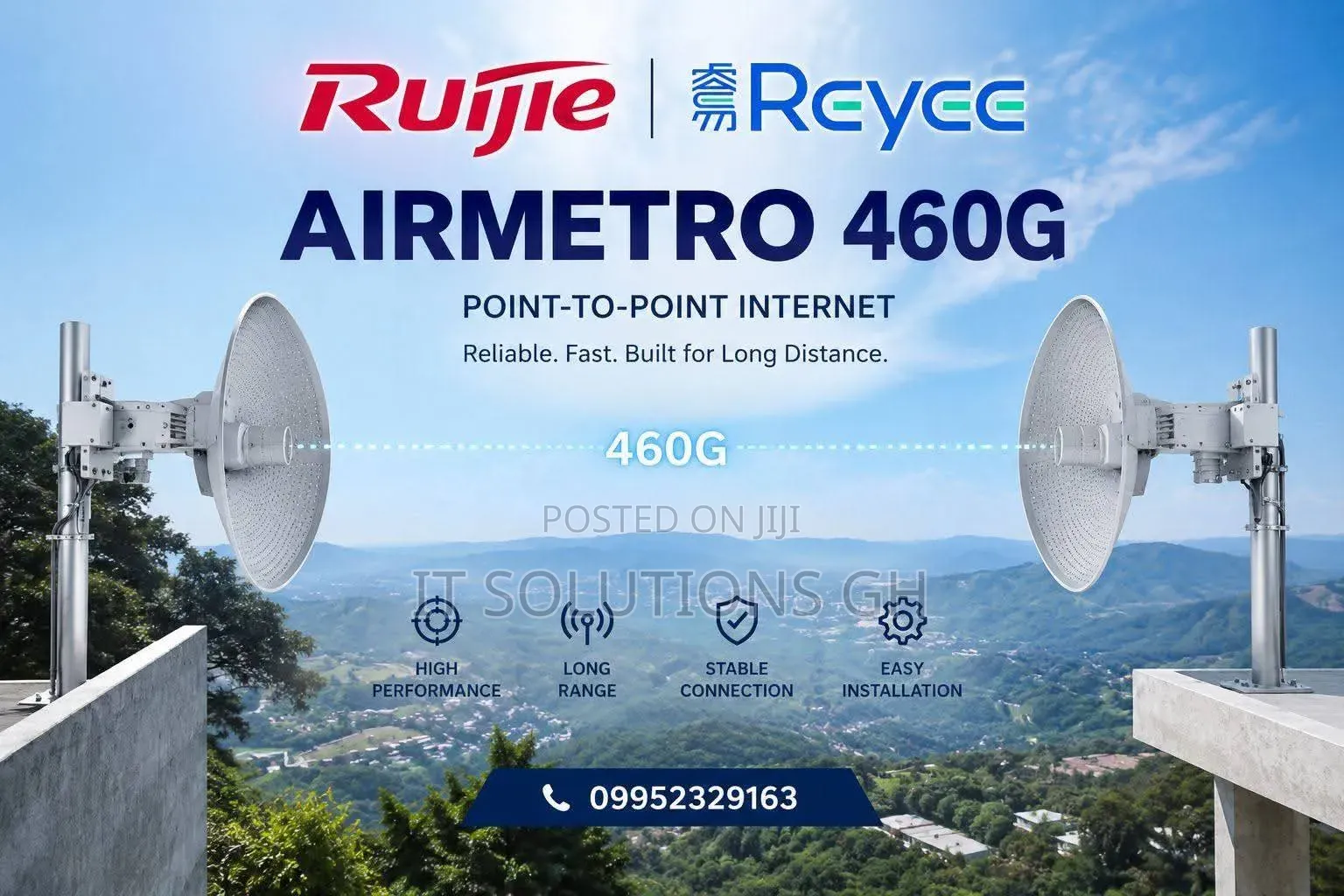 Ruijie Airmetro 460g Outdoor Point to Point