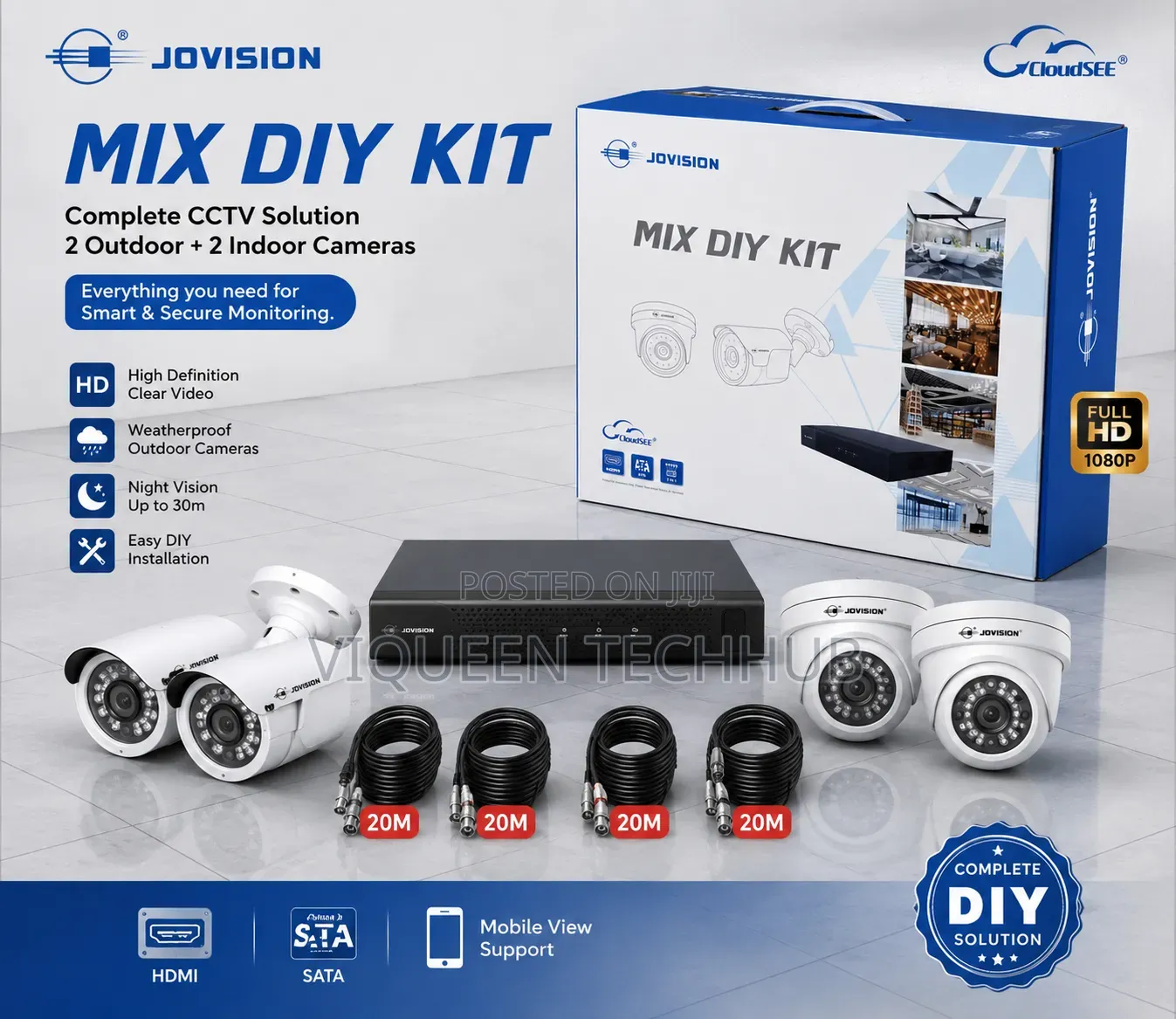 Jovision 4ch Complete Kit