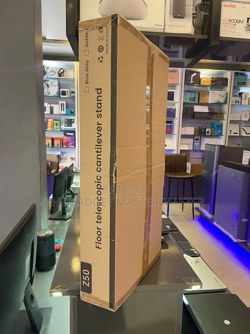 Z50 Floor Telescopic Contilever Phone and Tablet Stand