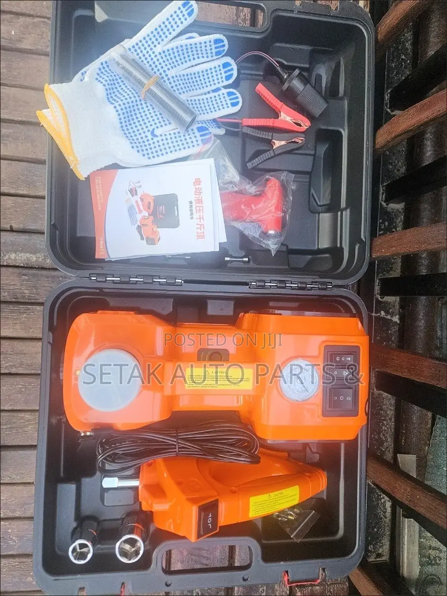 Electric Car Jack 5tons 12v Portable Hydraulic Jack
