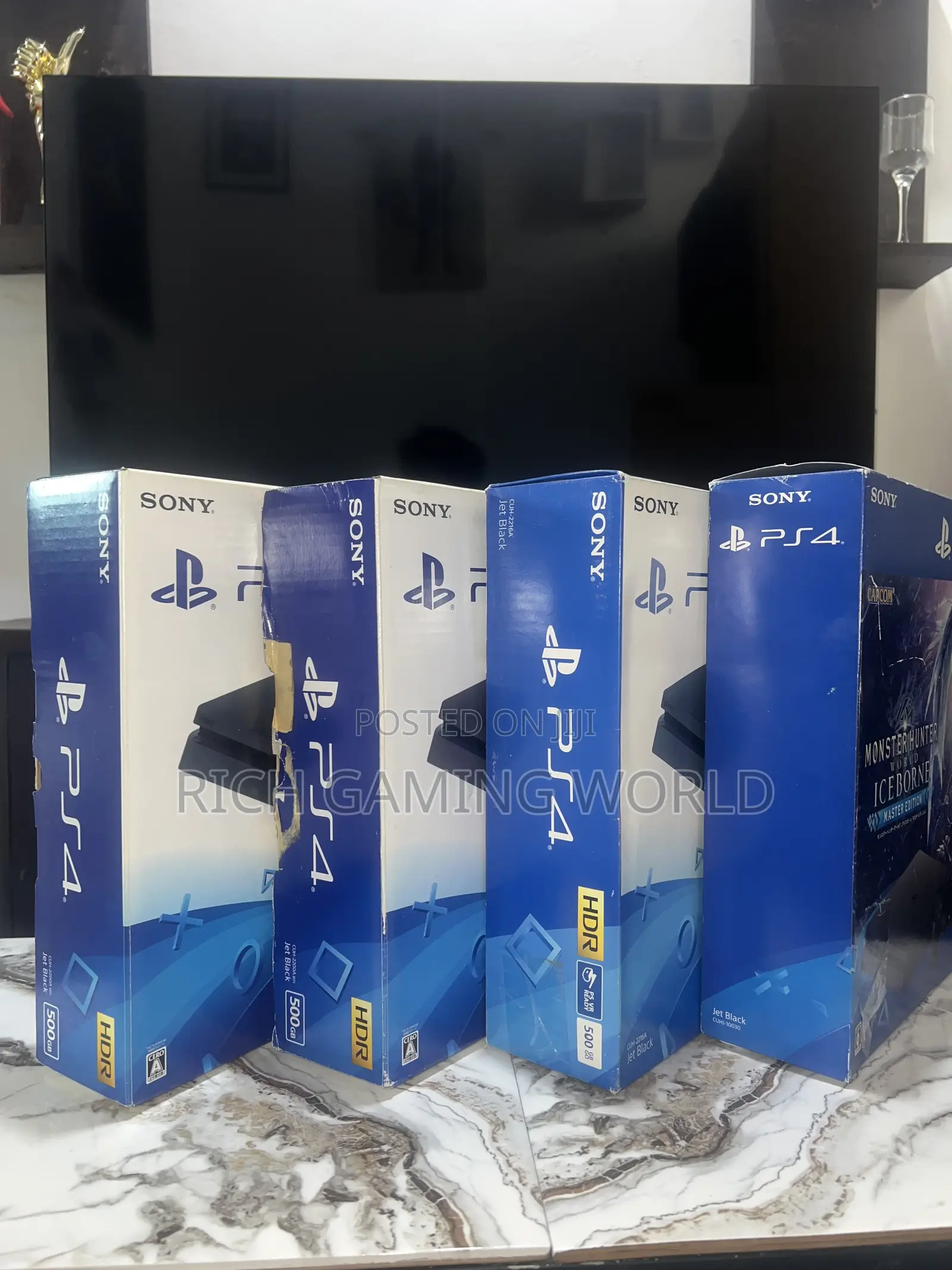 PS3 PS4 PS4 Console With Games. Contact for Actual Price