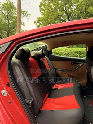 Hyundai Elantra 2013 Red