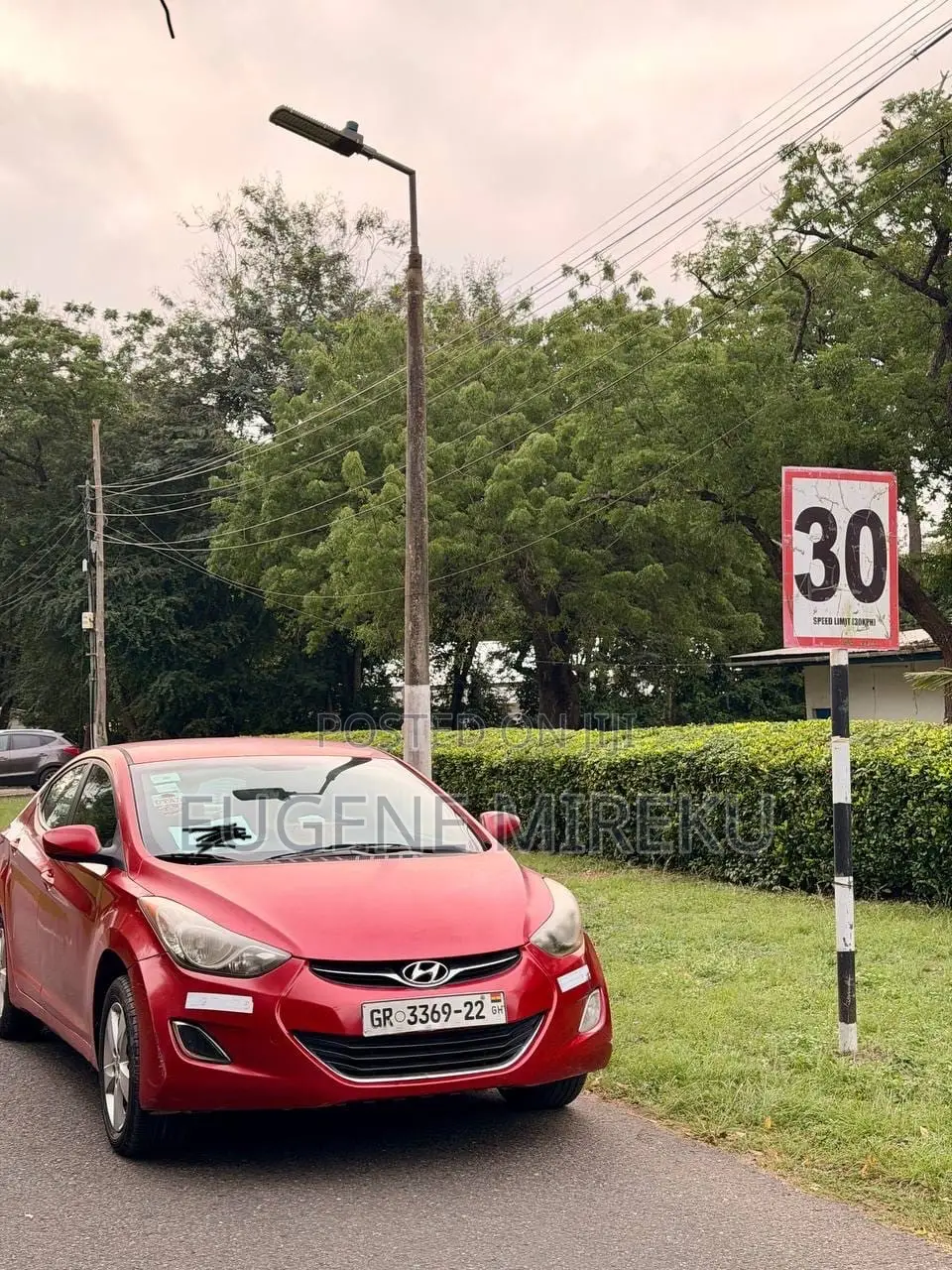 Hyundai Elantra 2013 Red
