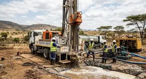 Community Borehole Drilling in New Tafo / Krofrom