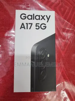 New Samsung Galaxy A17 5G 256 GB Black