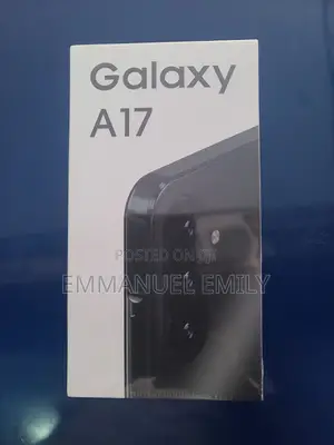 New Samsung Galaxy A17 5G 256 GB Black