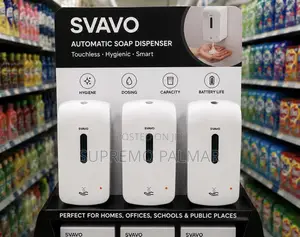 Original SVAVO 1000ml Automatic Sensor Soap Dispenser – Wall Mounted