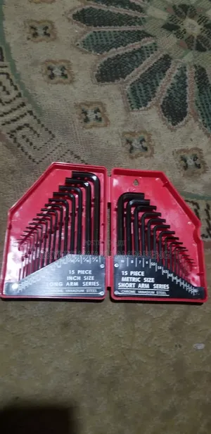 Complete Hex Key Wrench Set 30pcs Long + Short Arm for Mechanics