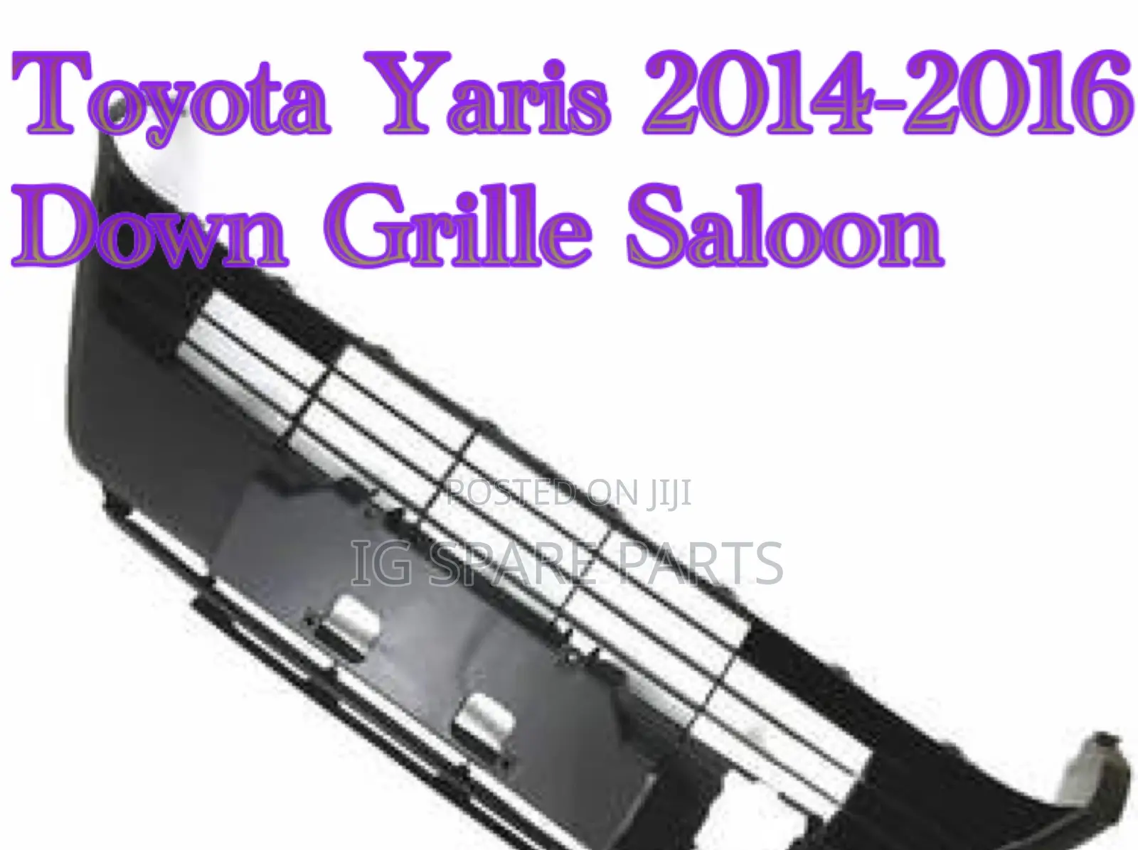 Toyota Yaris 2014-2016 Down Grille Japan Type