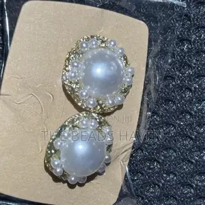 Earrings With Pearl Details