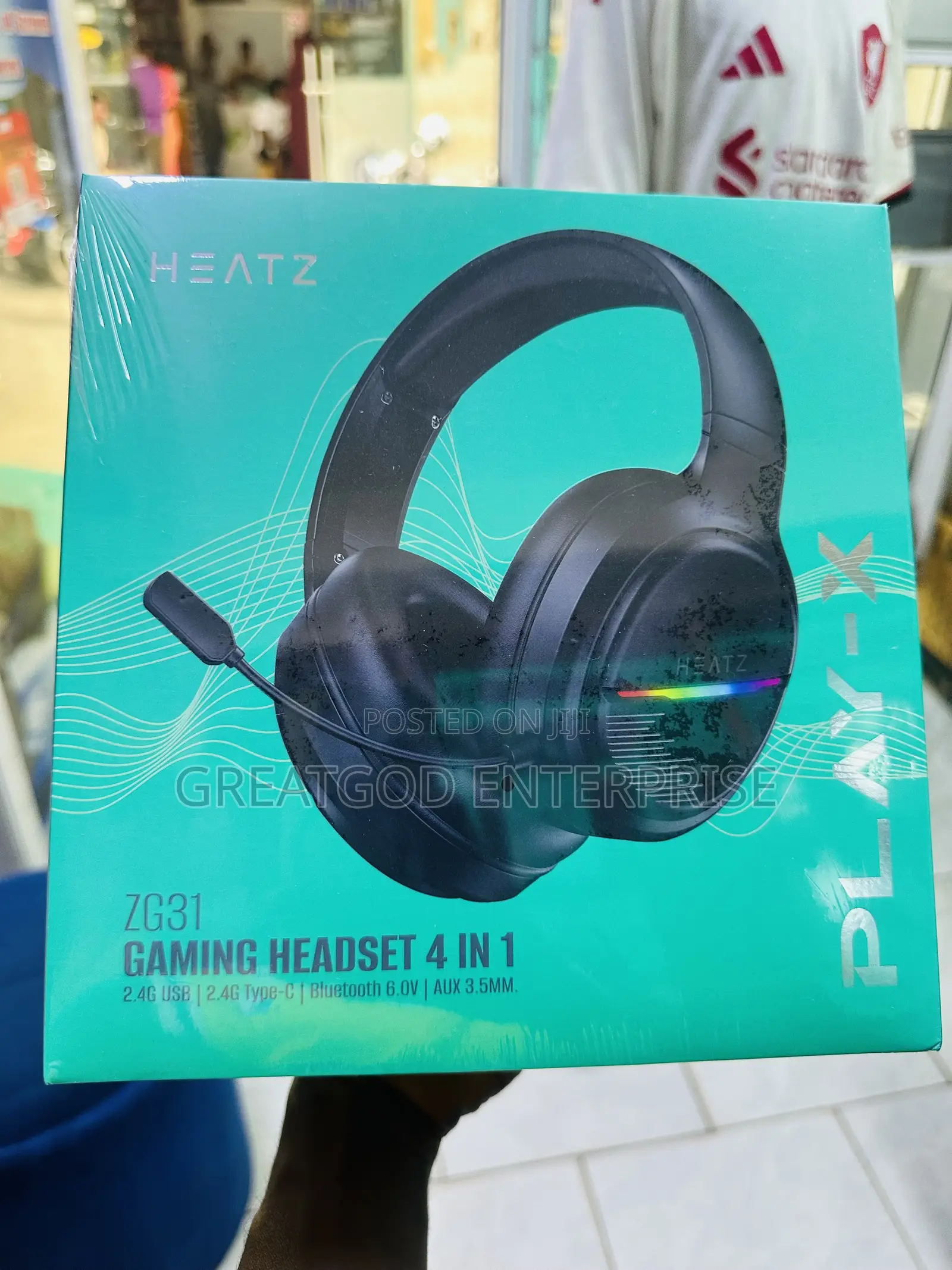 Heatz ZG31 Play-X 4-in-1 Gaming Headset