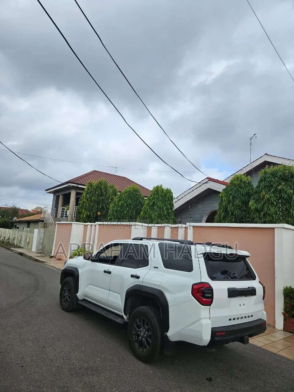 Toyota 4-Runner 2025 White