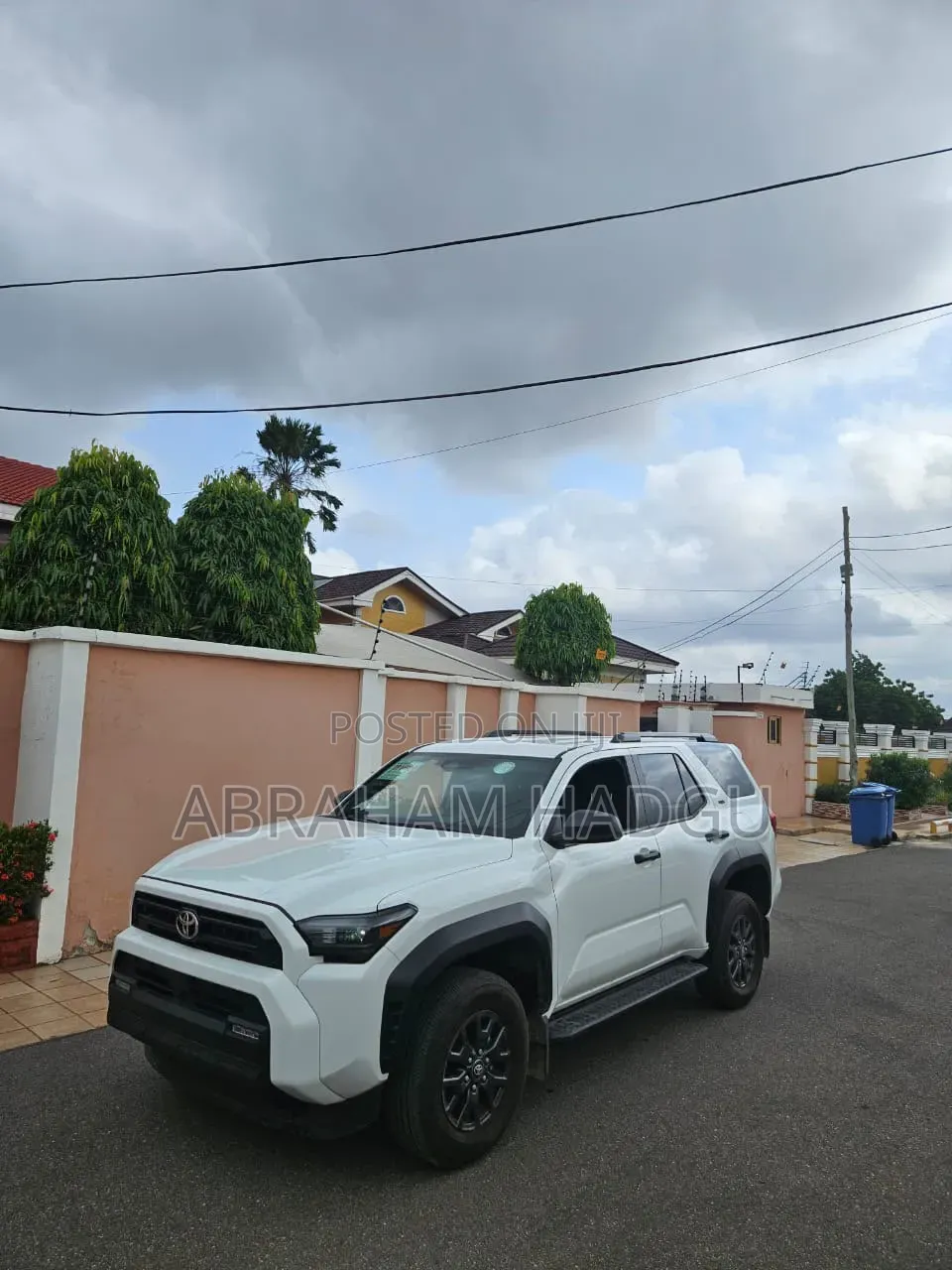 Toyota 4-Runner 2025 White