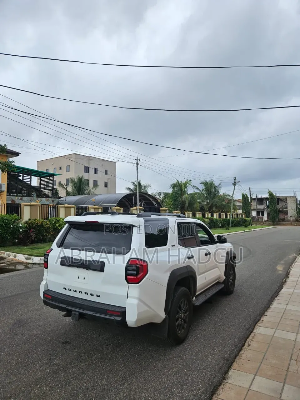 Toyota 4-Runner 2025 White