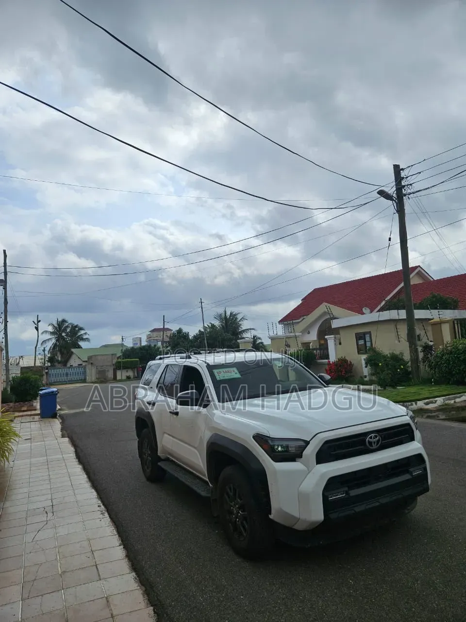 Toyota 4-Runner 2025 White