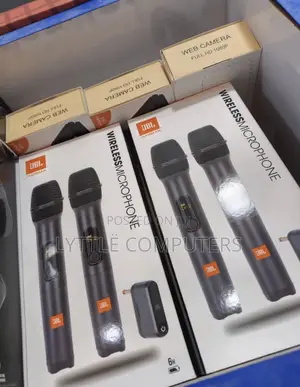 Dual Wireless JBL Microphone