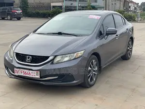 Honda Civic LX 4dr Sedan (1.8L 4cyl CVT) 2014 Gray
