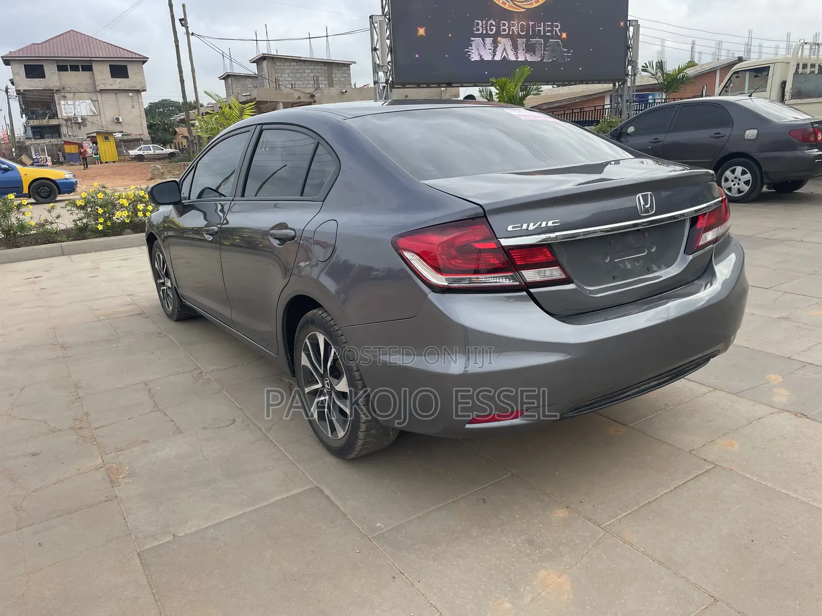 Honda Civic LX 4dr Sedan (1.8L 4cyl CVT) 2014 Gray