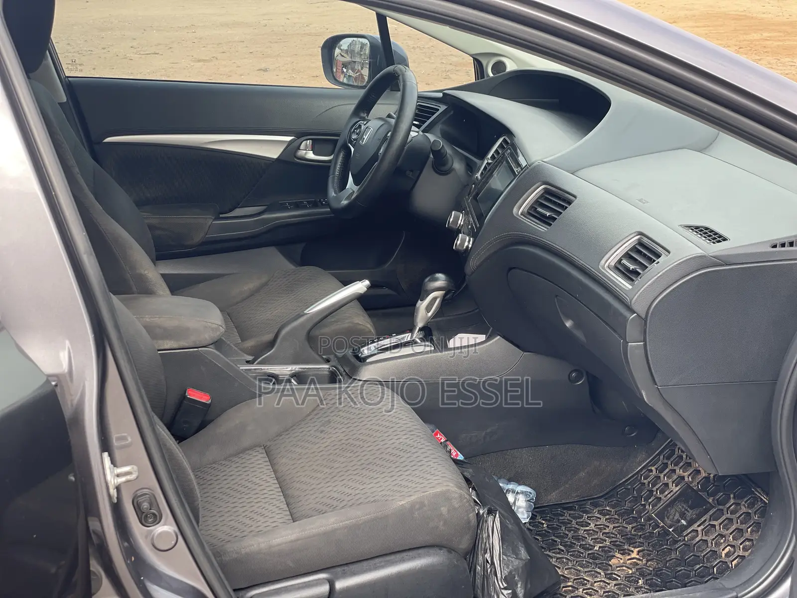 Honda Civic LX 4dr Sedan (1.8L 4cyl CVT) 2014 Gray
