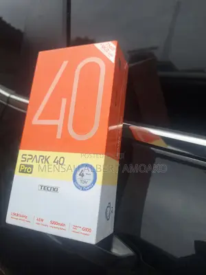 New Tecno Spark 40 Pro 256 GB Black