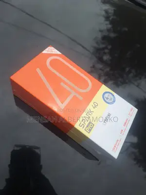 New Tecno Spark 40 Pro 256 GB Black